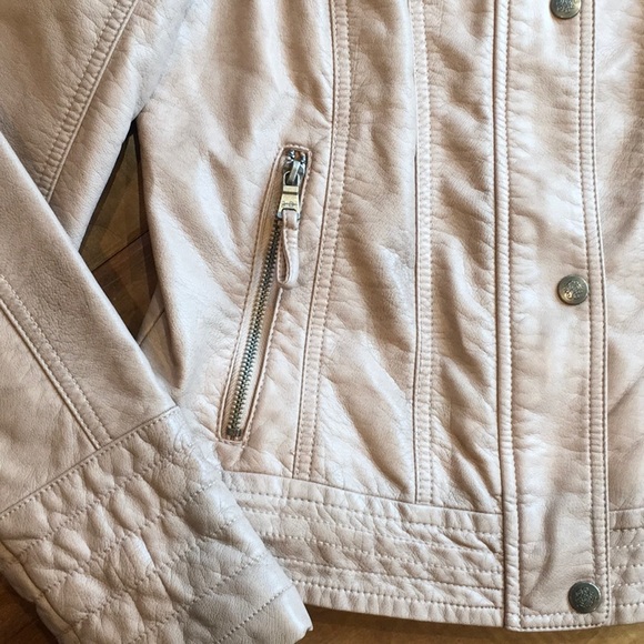 Jessica Simpson Faux Leather Jacket
Very Soft & Pretty in a Sandy Pink. - Picture 5 of 16